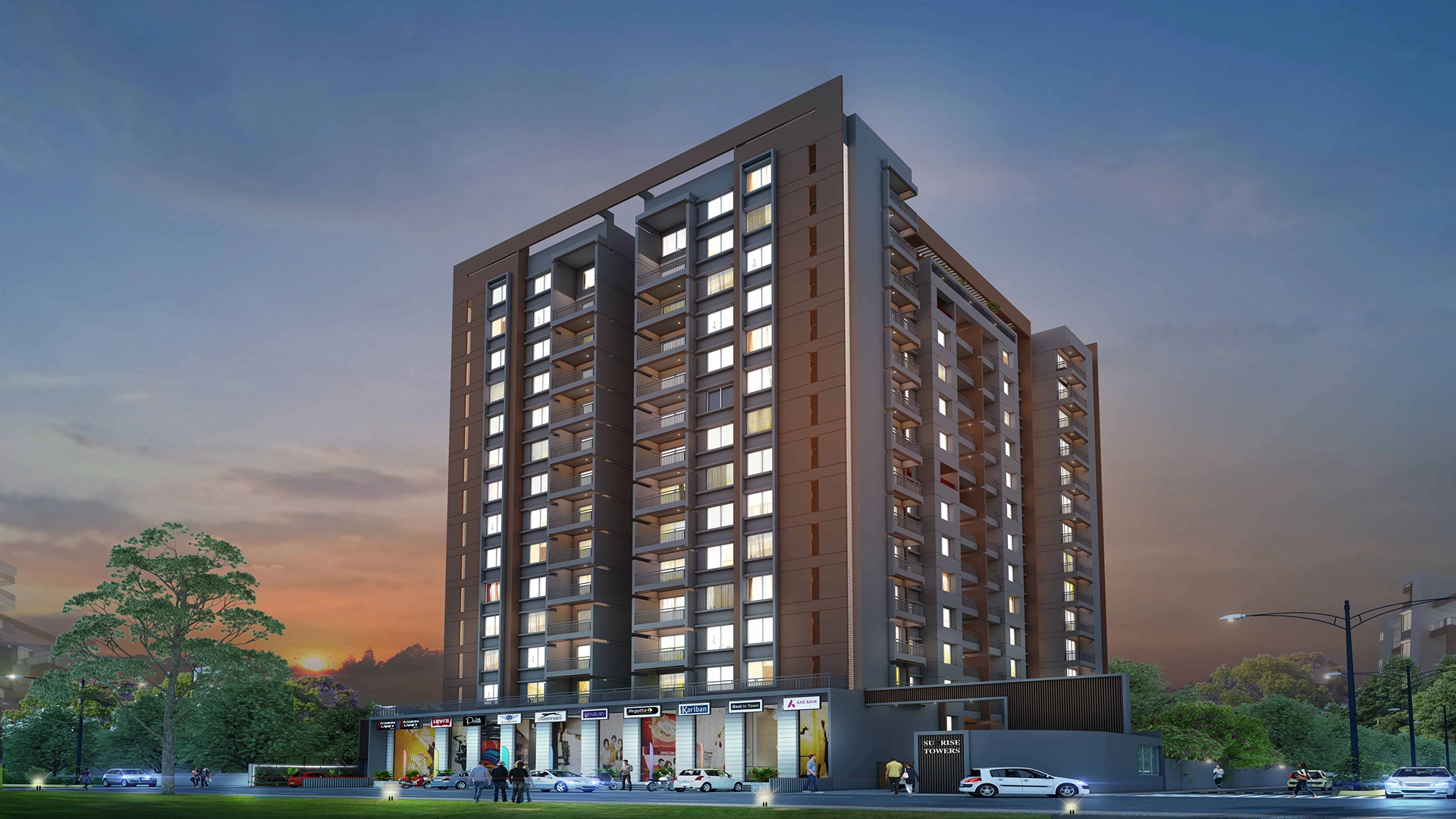Sunrise Tower
